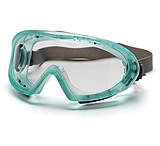 Image of Pyramex Capstone Safety Goggles - Chemical Green Frame/Clear AF Lens