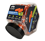 Image of Pyramex DP1000 Uncorded Taper Fit Disposable Ear Plugs 100 Pair Per Fishbowl Tub PYDP1000BN