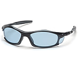 Image of Pyramex Solara Safety Glasses - Infinity Blue Lens, Black Frame