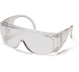 Image of Pyramex Solo Safety Glasses - Clear Lens, Clear Frame