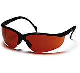 Image of Pyramex Venture II Safety Glasses - Sun Block Bronze Lens, Black Frame