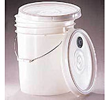 Image of Qorpak Pails and Lids, High-Density Polyethylene, Qorpak 7001 Pails 7.5 L (2 gal.), Case of 60