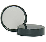 Image of Qorpak Black Phenolic Screw Caps, Pulp/Vinyl Liner, Qorpak 5016/12, Pack of 12