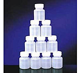 Image of VWR Round Bottles, High-Density Polyethylene, Wide Mouth 7358G