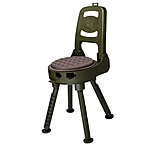 Image of Quake The Stag Swivel Hunting Stool With Back Rest 90000-9