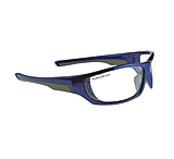 Image of Radians S&amp;W SW101 Performance Eyewear Clear Lens Blue Metallic Frame SW101-10C