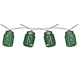 Image of River's Edge Rivers Edge 10 Pc Canning Jar Party Lights W/ Firefly Lights