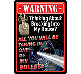 Image of River's Edge Rivers Edge Sign 12"x17" "took A Bullet"