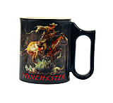 Image of River's Edge Ceramic Mug 3D 15oz - Winchester Horse/Rider