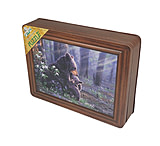 Image of River's Edge Puzzle in Tin - Bear Scene