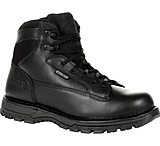 Image of Rocky Boots Portland 6'' Black Side Zip Waterproof Public Service Boot