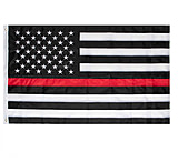 Image of Rothco Deluxe Thin Red Line Flag