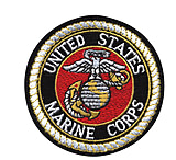 Image of Rothco Deluxe USMC Round Patch