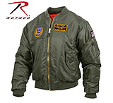 Image of Rothco MA-1 Flight Jacket w/ Patches - Men's