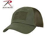 Image of Rothco Multicam Tactical Mesh Back Cap With Embroidered US Flag