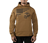 Image of Rothco US Flag / USMC Eagle / Globe &amp; Anchor Concealed Carry Hoodie - Men's