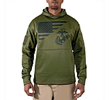 Image of Rothco US Flag / USMC Eagle / Globe &amp; Anchor Concealed Carry Hoodie - Men's