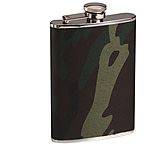 Image of Rothco Woodland Camo Stainless Steel Camo Flask