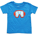 Image of Saint Bernard Toddler Ski Goggles Logo Tee - Girl's