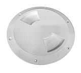 Image of Sea-Dog Quarter-Turn Textured Deck Plate w/Internal Collar