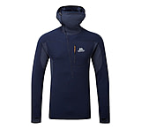 Image of Mountain Equipment Eclipse Hooded Zip Tee Pullover - Men's
