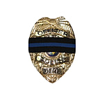 Image of Shirt Stay Plus Blue Line Mourning Band