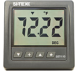 Image of Si-Tex Water Temp Indicator, w/Thru-Hull Xdcr
