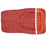 Sierra Designs Backcountry Bed 650F 20 Degrees Sleeping Bags, Red, Regular, 70606320R