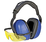 Image of Silencio Glasses w/Black Frame/Yellow Lens/Earmuffs 3014956