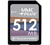 Image of Silicon Power MMC Plus Card 4.0 512MB Memory Card SP512MBMMP100V10