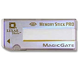 Image of Lexar 256 MB Memory Stick Pro Card