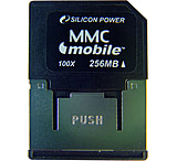 Image of Silicon Power MMC Mobile Flash Memory Cards SP512MBMMM100V10