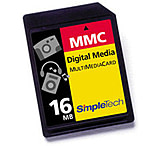 Image of SimpleTech MultiMediaCard (MMC) 16MB