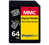 Image of SimpleTech MultiMediaCard (MMC) 64MB