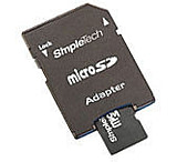 Image of SimpleTech 64MB microSD Memory Card STI-MICROSD/64