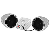 Image of Sound Storm Laboratories Motorcycle System 3in Speakers 600W Max Bluetooth Aux Input