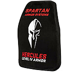 Spartan Armor Systems Hercules Level IV Ceramic Body Armor Set of Two, Black, 10x12, SAS-IV-BT-MC