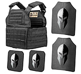 Spartan Armor Systems Shooters Cut And Omega AR500 Body Armor Package