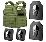 Image of Spartan Armor Systems Shooters Cut And Omega AR500 Body Armor Package