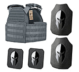 Image of Spartan Armor Systems Spartan Armor/Sentinel Plate Carrier and AR550 Level III+ Body Armor Package