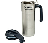 Image of Stanley Tools Adventure Steel Travel Mug 20oz-Stainless Steel shed10680