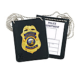 Image of Strong Leather Badge &amp; Id Hld Around Neck 16