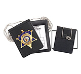 Image of Strong Leather Velcro Badge/id Hdr 40