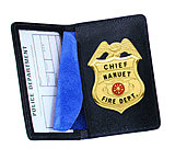 Image of Strong Leather Badge Case Side Open, Badge Cut 700-2000