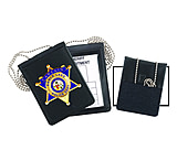 Image of Strong Leather Velcro Badge/id Hdr 750