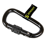 Summit Treestands Locking Carabiner, 1 Pack, Black, SU83125