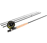 Image of SuperFly SF Performance Fly Fishing Rod and Reel Combo - 4Pc