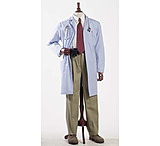 Image of Superior Uniform Labcoat Unisex Blue Poplin XS, 430-XS