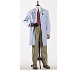 Image of Superior Uniform Unisex Polyester/Combed Cotton Poplin Lab Coats, WORKLON 430-2XL Labcoat Unisex Bl Poplin 2XL