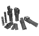 Image of BlackHawk Sure-Fire 6P LghtPch W/Adj.Lid &amp; Ridged Non-Colpsbl. opening 52DG6PBK